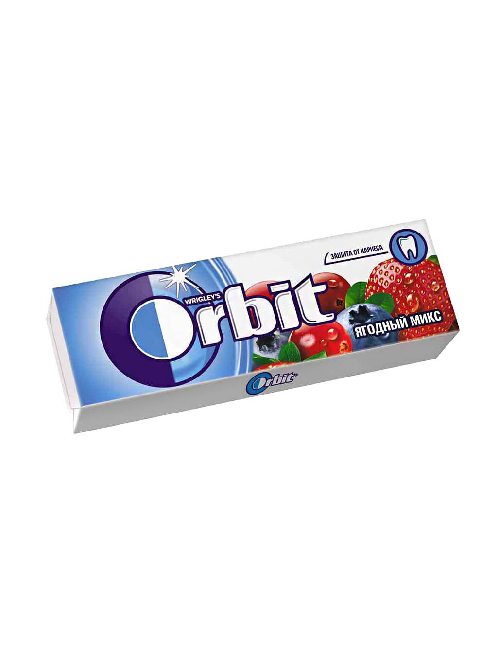 картинка Жевательная резинка Orbit Орбит Вкус Ягодный микс без сахара 13,6 гр