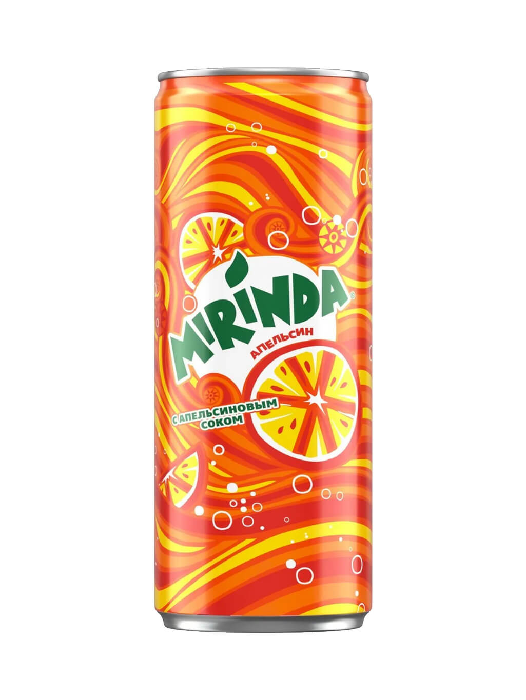 картинка Mirinda Миринда Апельсин напиток сильногазированный 330 мл ж_б (12 штук)