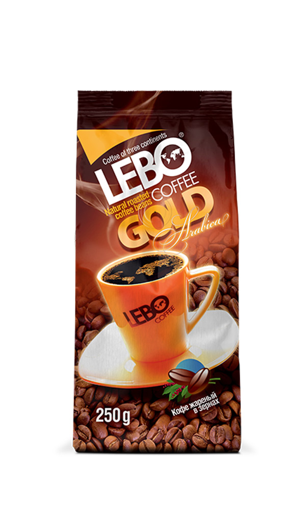 картинка Кофе зерно "LEBO Gold" 250 г.