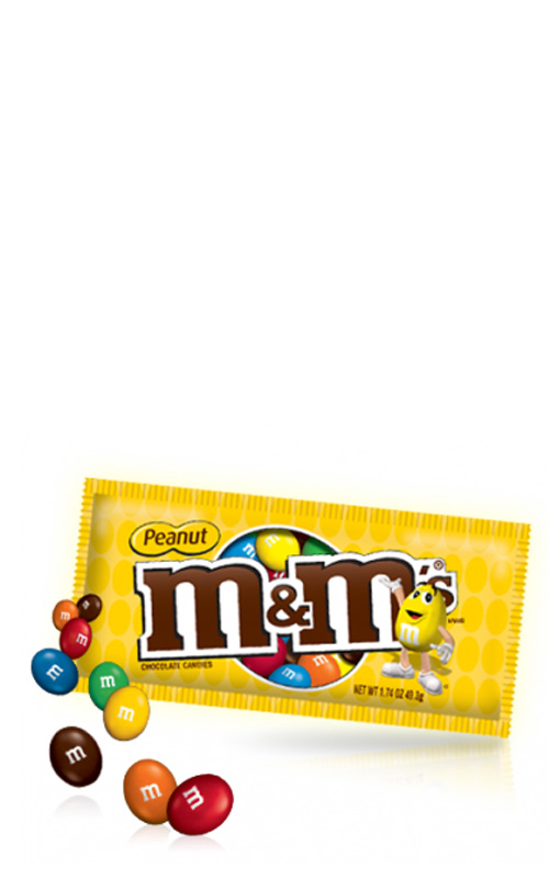 картинка M&M's с арахисом 45г оптом