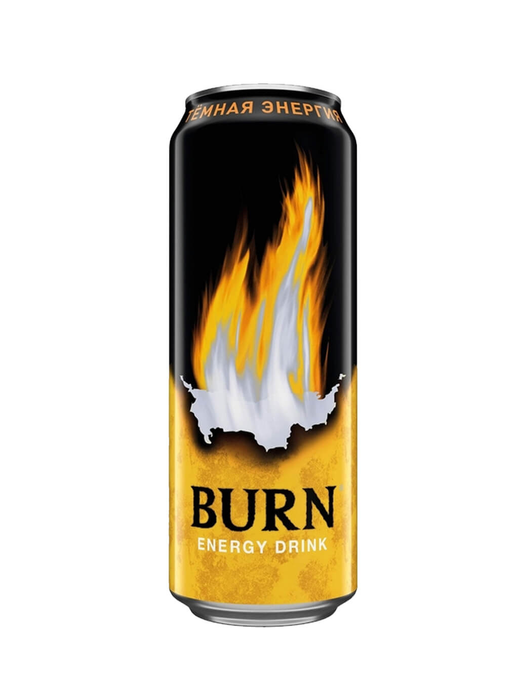 картинка Burn Dark Energy Энергетический напиток Берн Темная энергия банка 500 мл