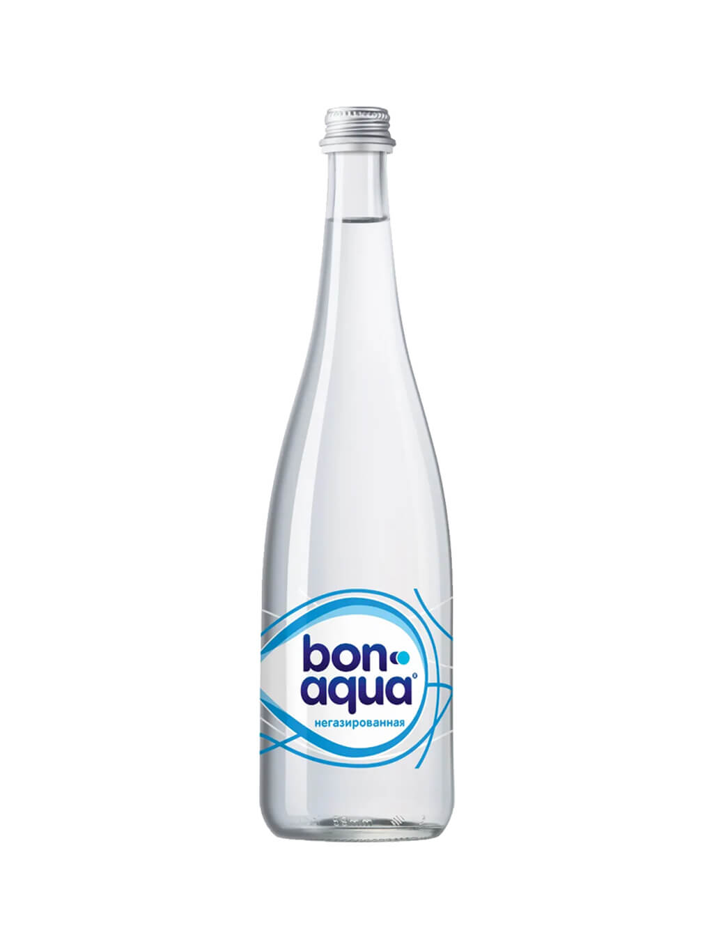 картинка Вода BonAqua Бон Аква чистая питьевая газированная ПЭТ 0,75 л (9 шт)