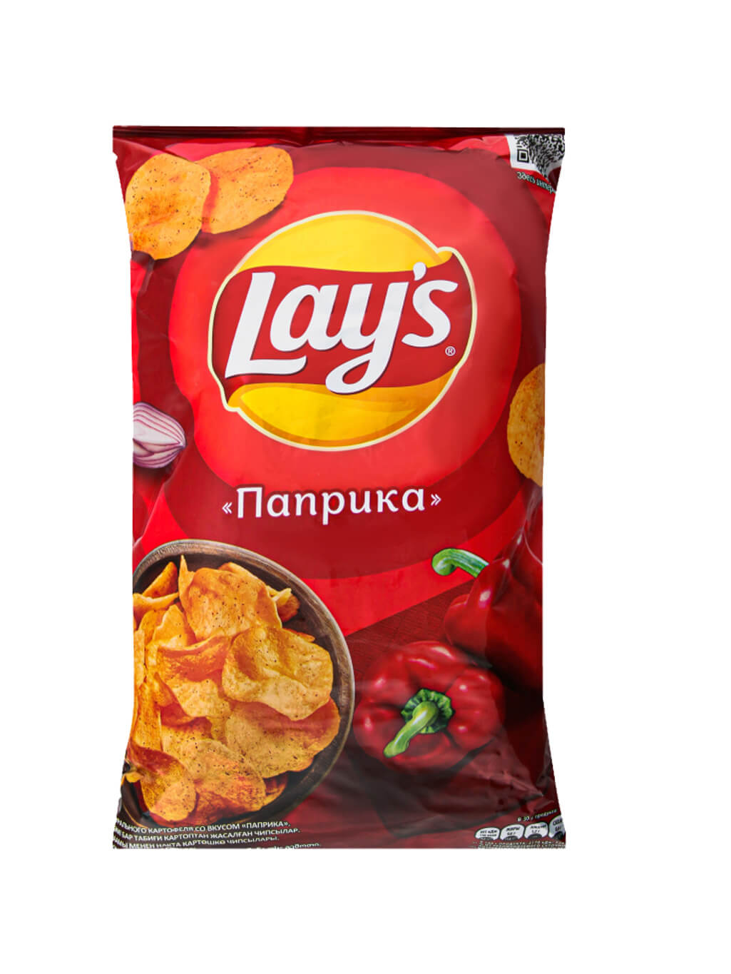 картинка Лэйс Lay's чипсы картофельные Паприка 90 гр