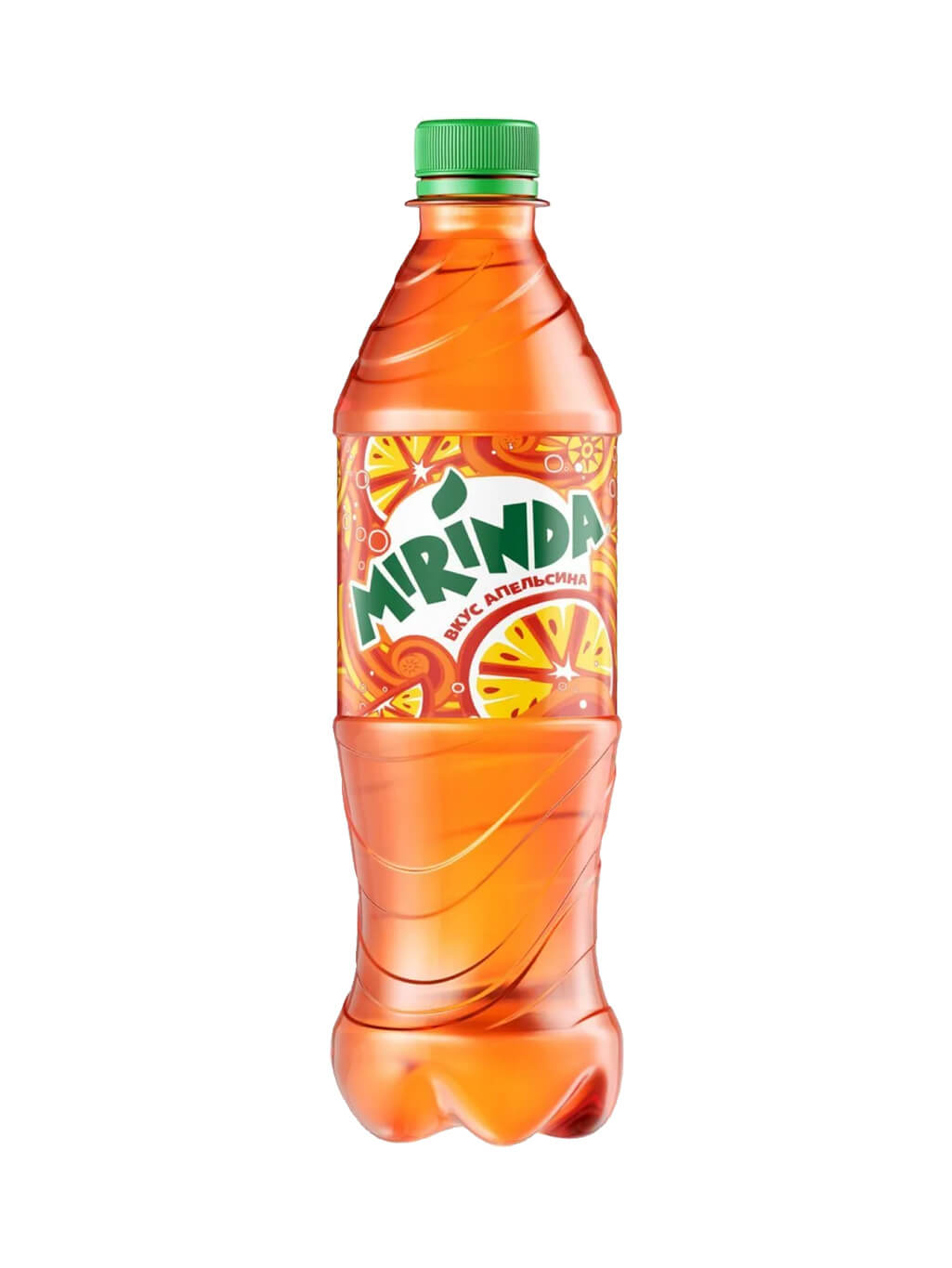 картинка Mirinda Миринда Апельсин напиток сильногазированный 500 мл ПЭТ (12 штук)