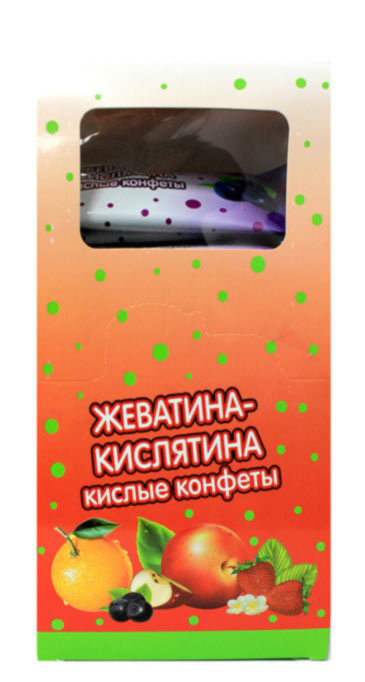 картинка Кислые конфеты Жеватина-кислятина
