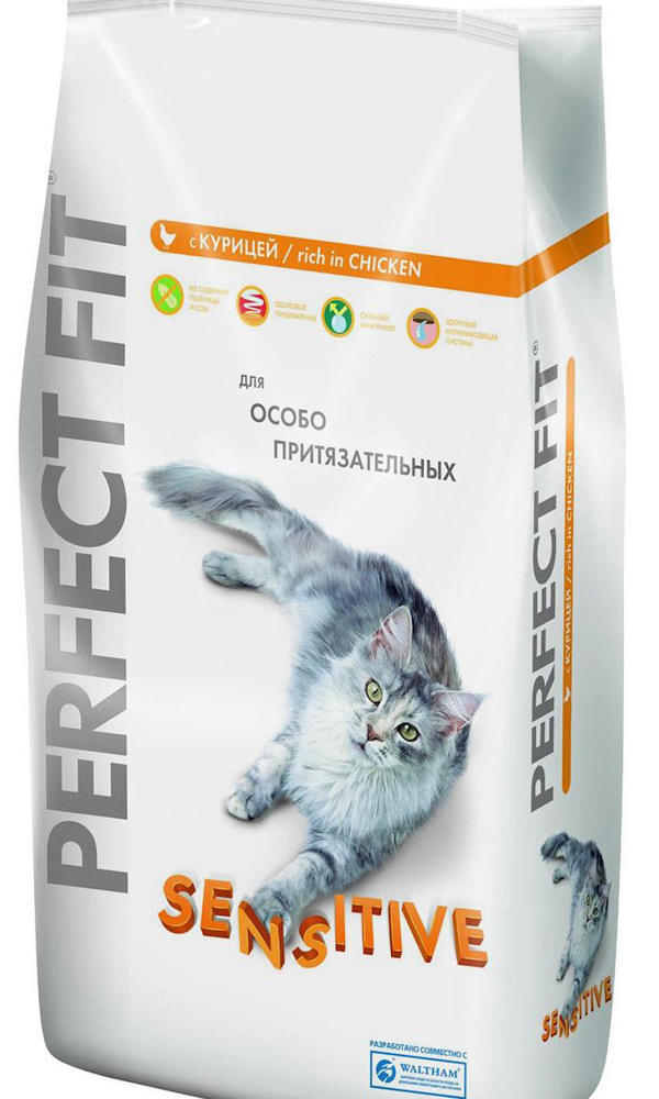 картинка PERFECT FIT 3кг для Чувствительных кошек