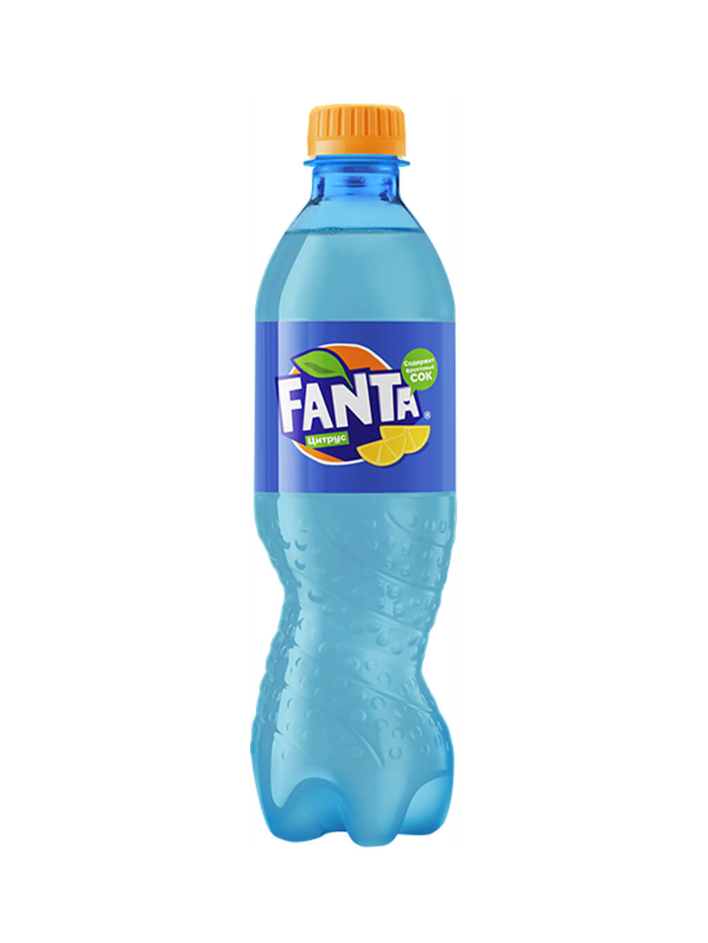 картинка Fanta Фанта цитрус ПЭТ 0,5 л газированный напиток (24 шт)