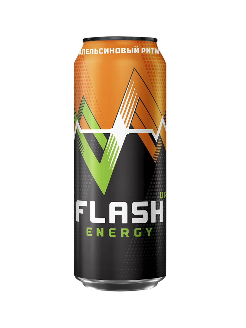 картинка Flash Up Energy Флэш энергетический напиток Апельсиновый Ритм безалкогольный 450 мл ж_б