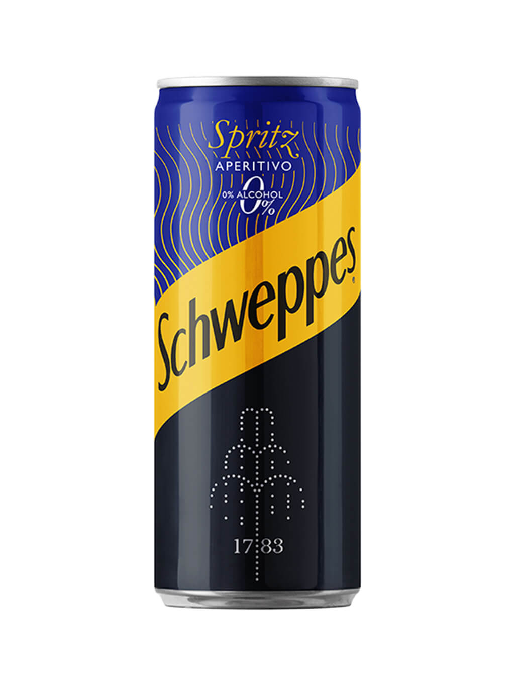 картинка Schweppes Швепс Спритс Аперитиво напиток сильногазированный банка 0,33 л (12 шт)
