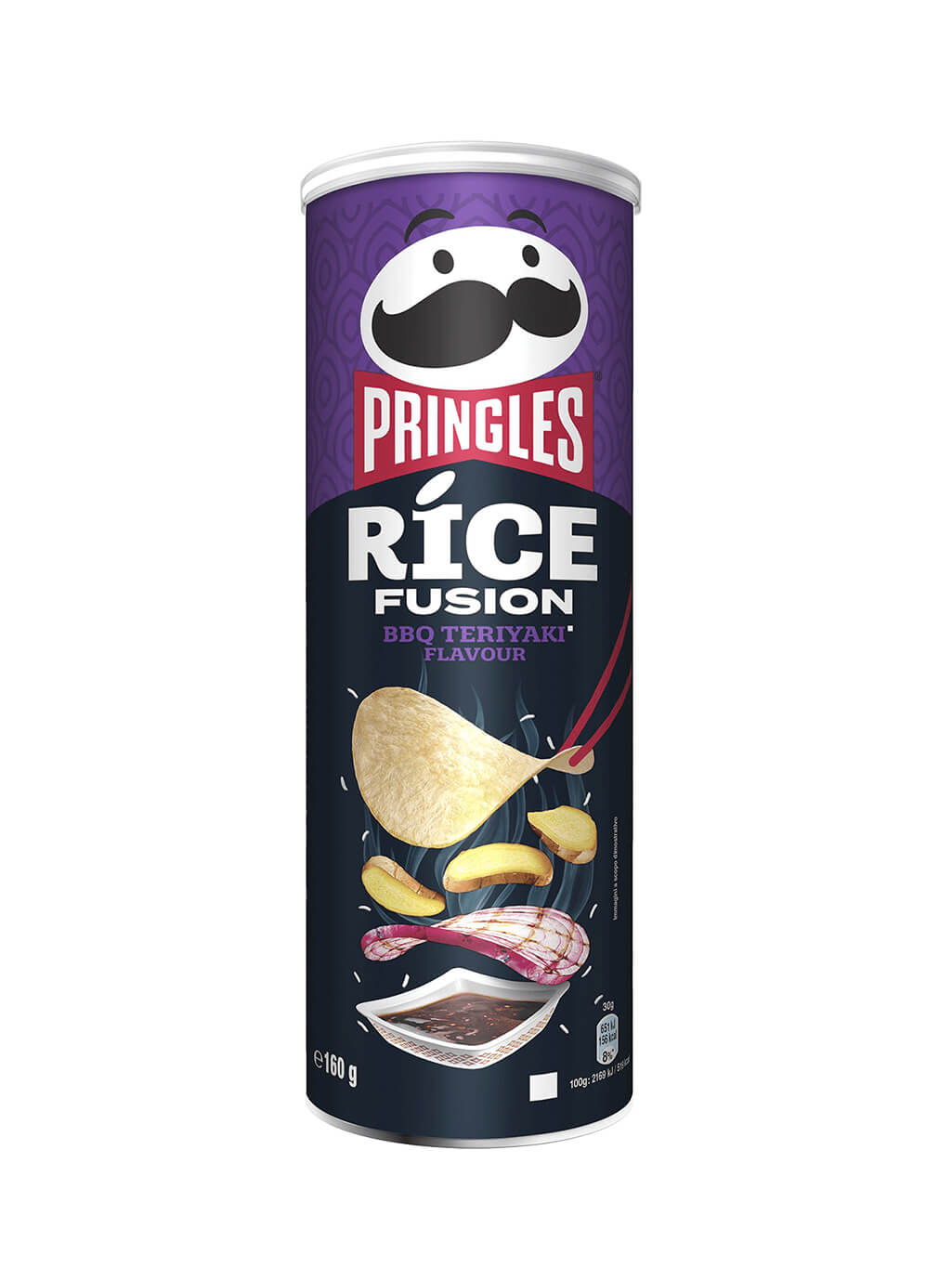 картинка Принглс Pringles чипсы картофельные Rice Fusion BBQ teriyaki Барбекю терияки 160 гр