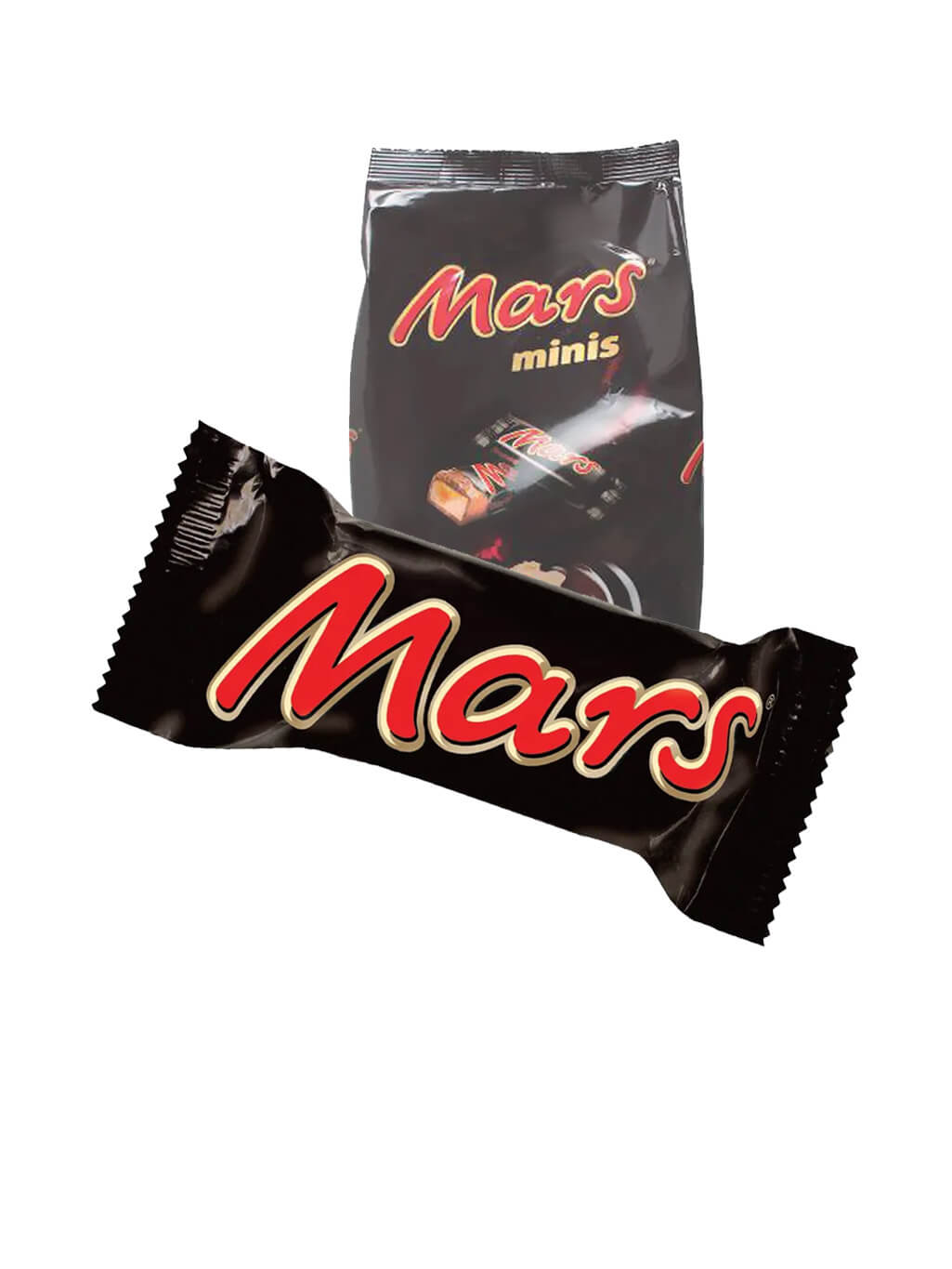 картинка Mars Minis Марс Минис шоколадный батончик 182 гр