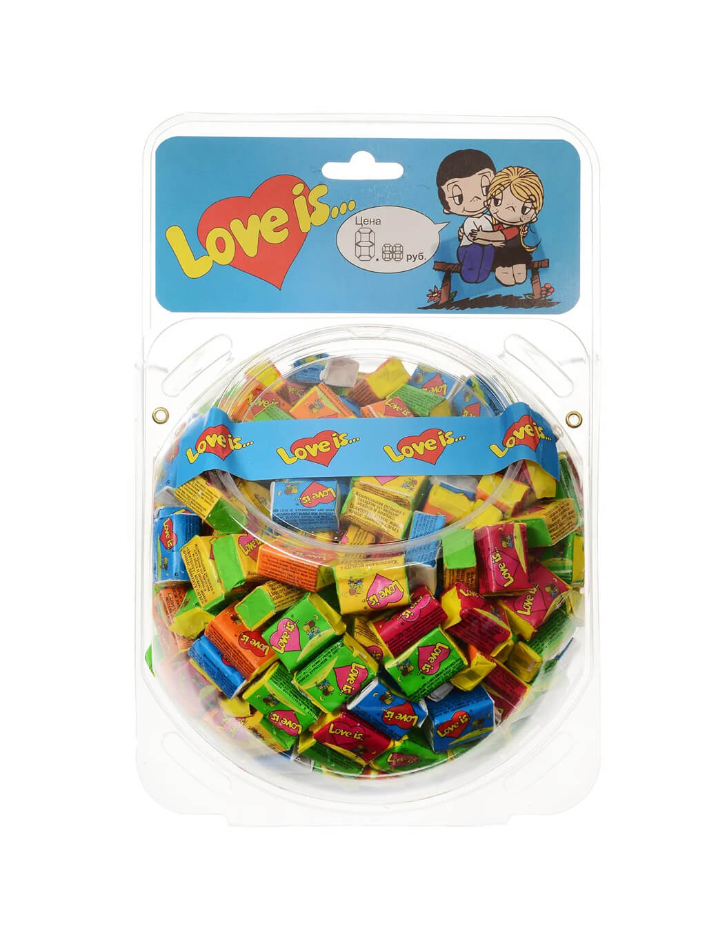 Жевательные конфеты Love Is Ассорти 105г