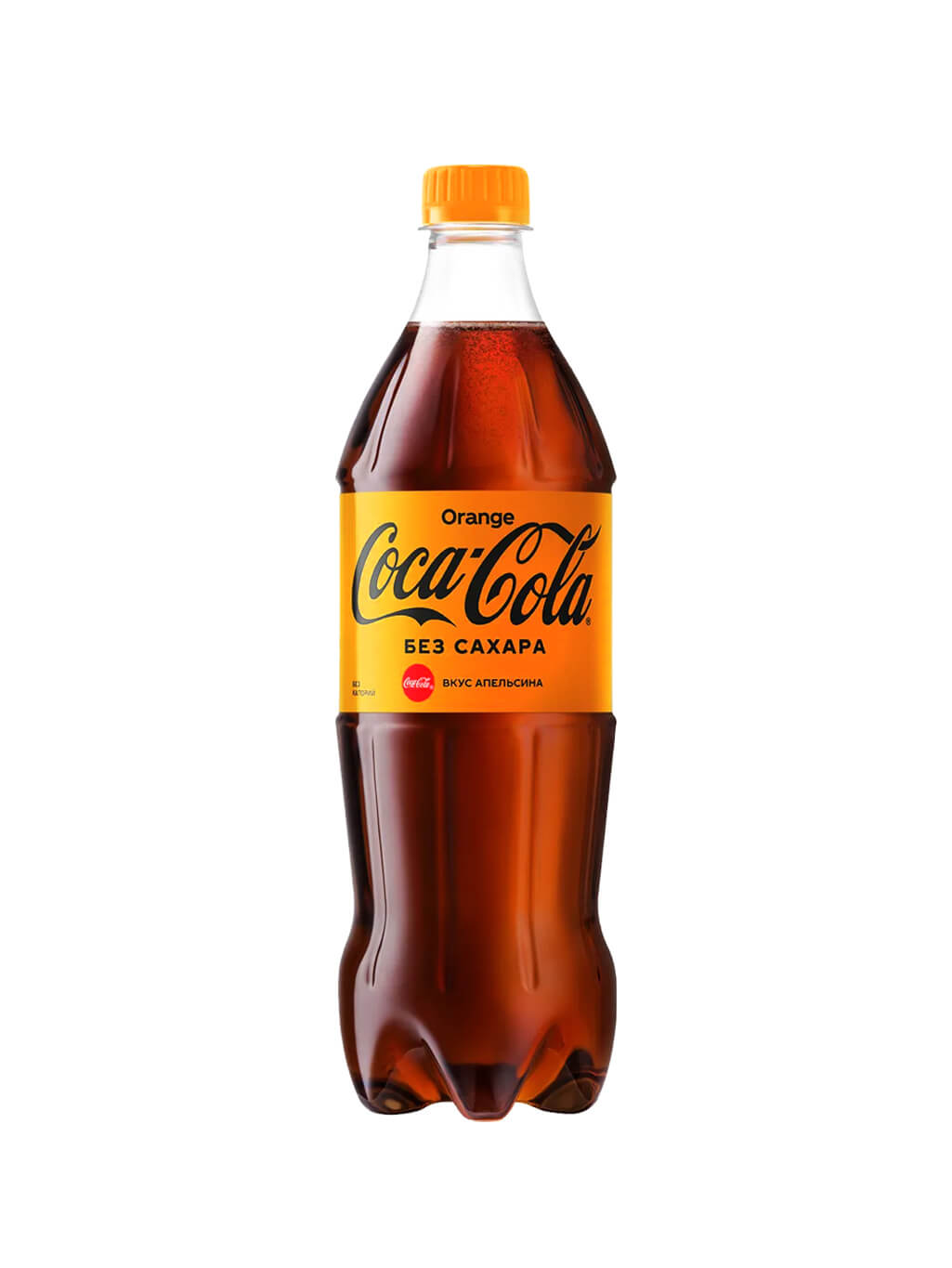 картинка Coca-Cola Orange Zero Кока-Кола Апельсин зеро ПЭТ 0,9 л газированный напиток (12 шт)
