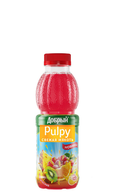 картинка Pulpy 0,45 Напиток Добрый оптом