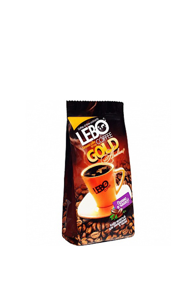 картинка Кофе мол. "LEBO Gold" 100 г. для заваривания в чашке  