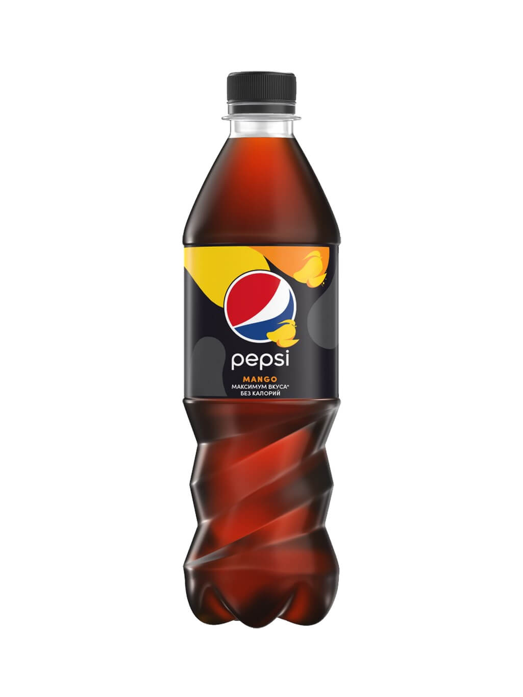 картинка Пепси Манго Pepsi Mango газированный напиток 0,5 л ПЭТ (12 штук)