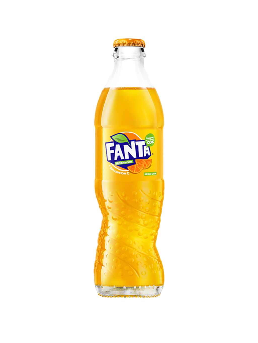 картинка Газированный напиток Fanta Фанта 0,33 л стекло (12 шт)