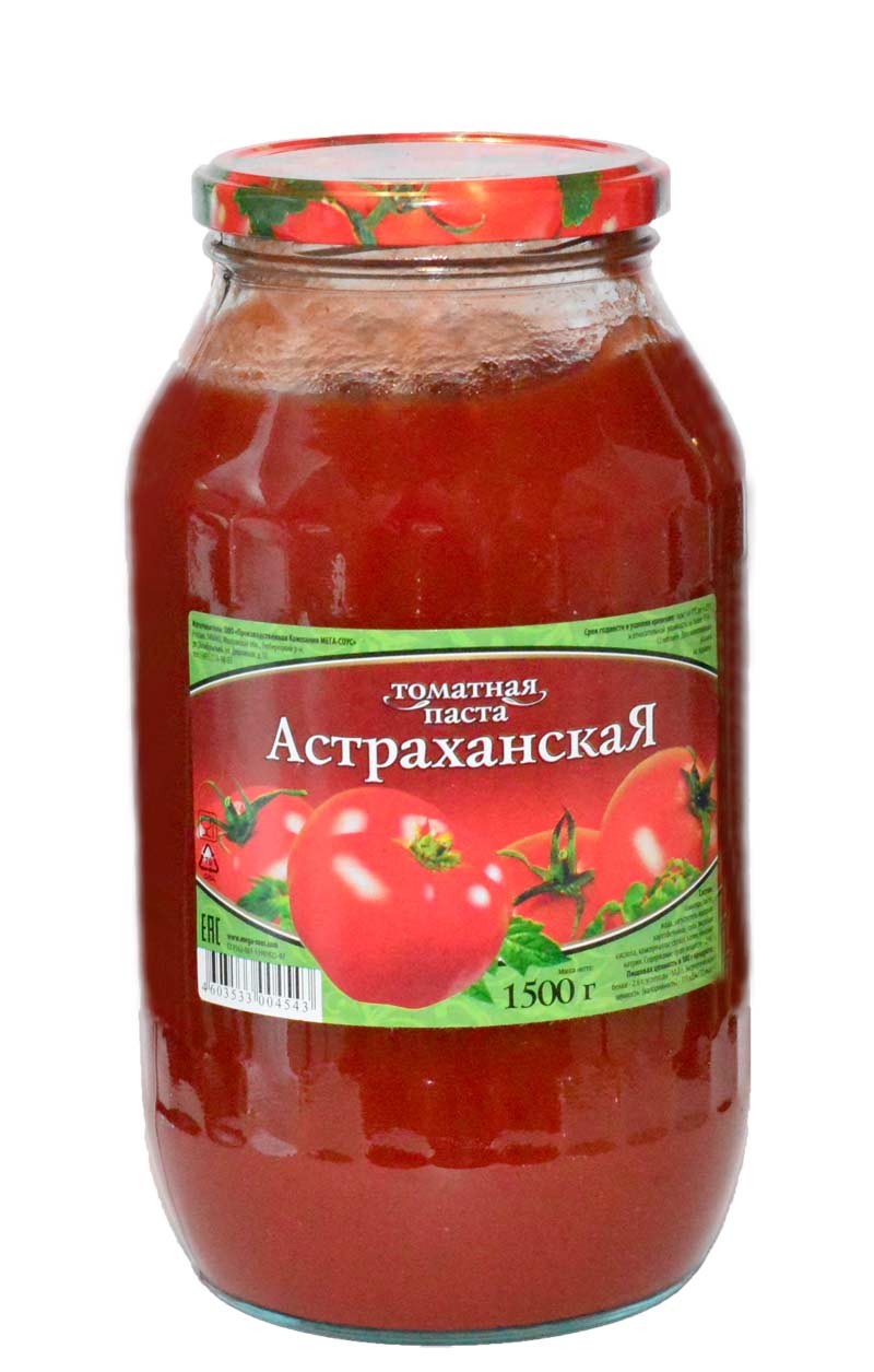 картинка Паста Томатная Астраханская 23% 270 гр