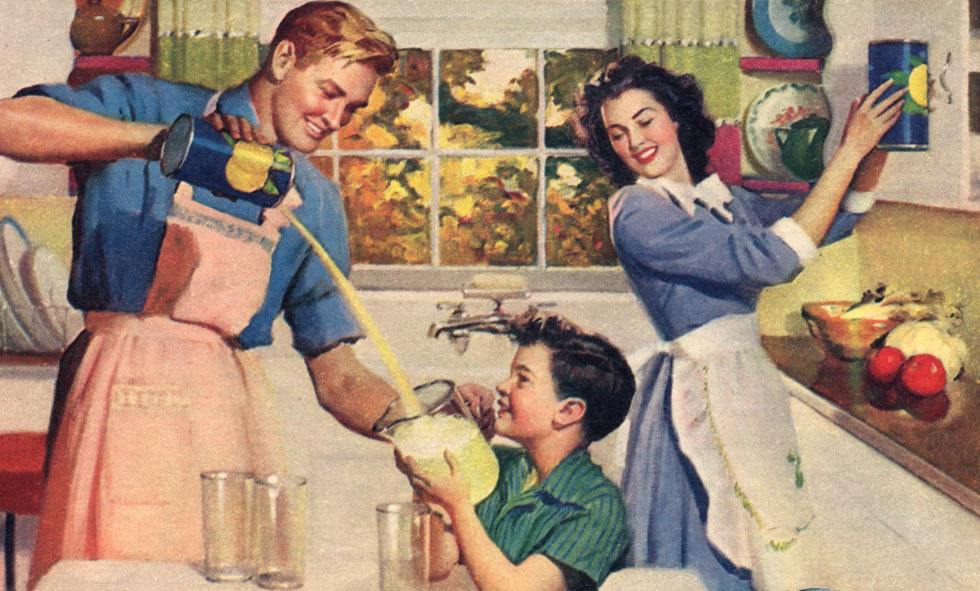 апельсиновый сок в 1950